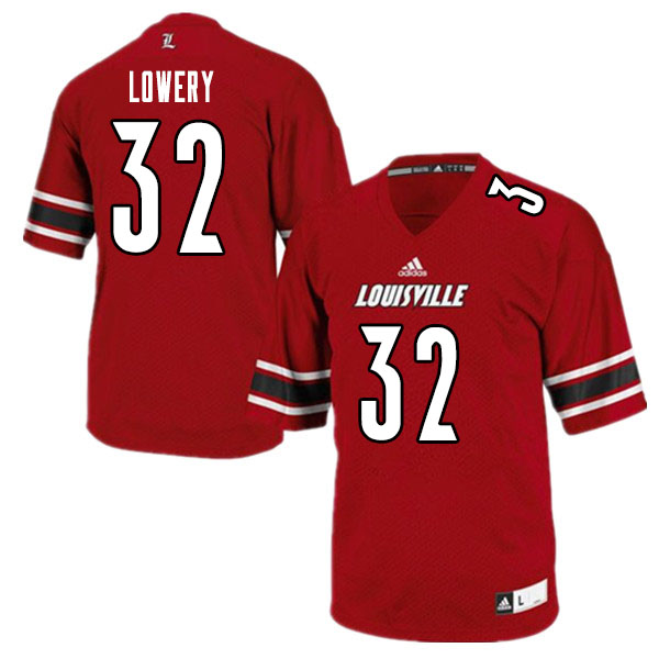Women #32 Marqui Lowery Louisville Cardinals College Football Jerseys Sale-White